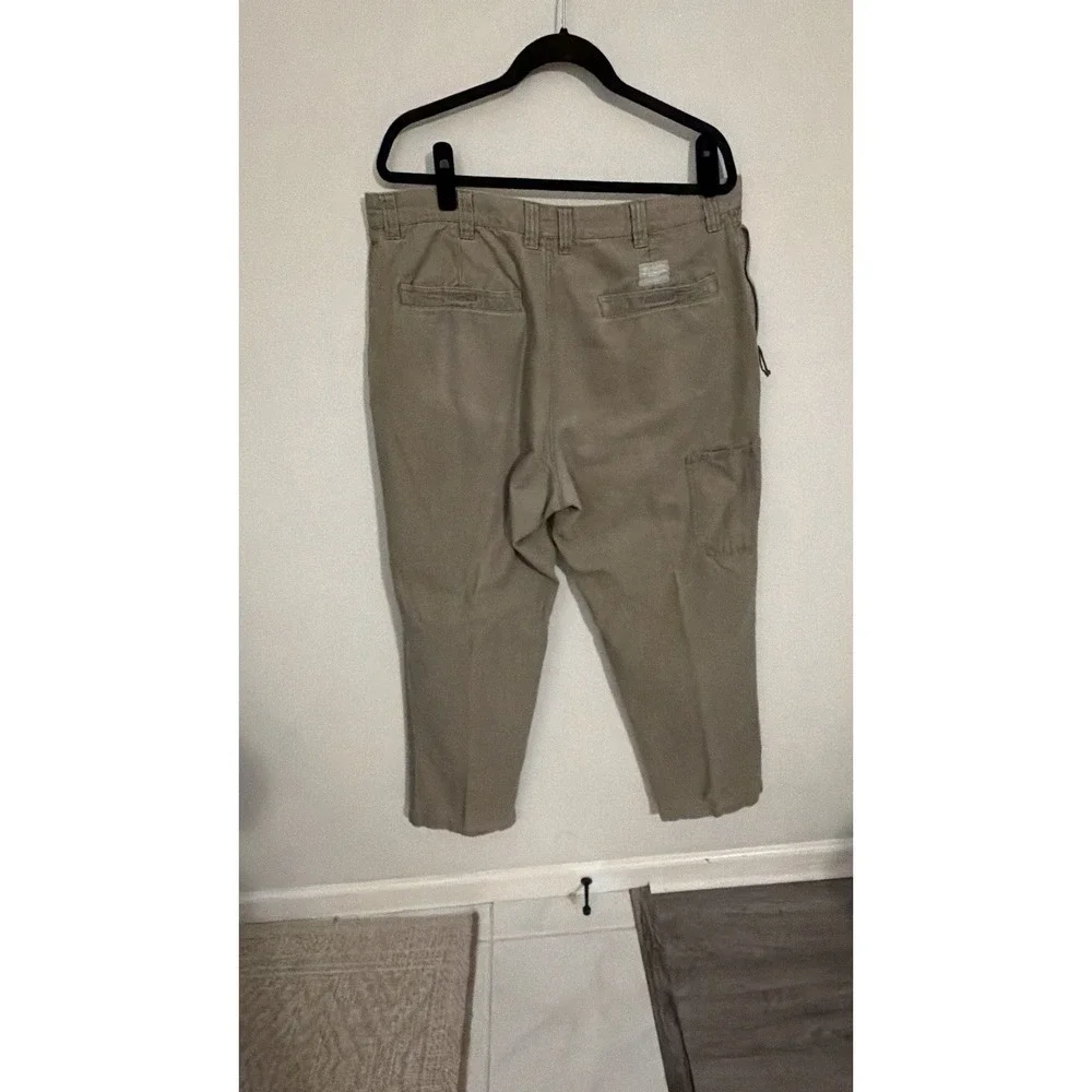 Columbia Men's Beige Cotton Hiking Outdoor Pants Size 38W 32L